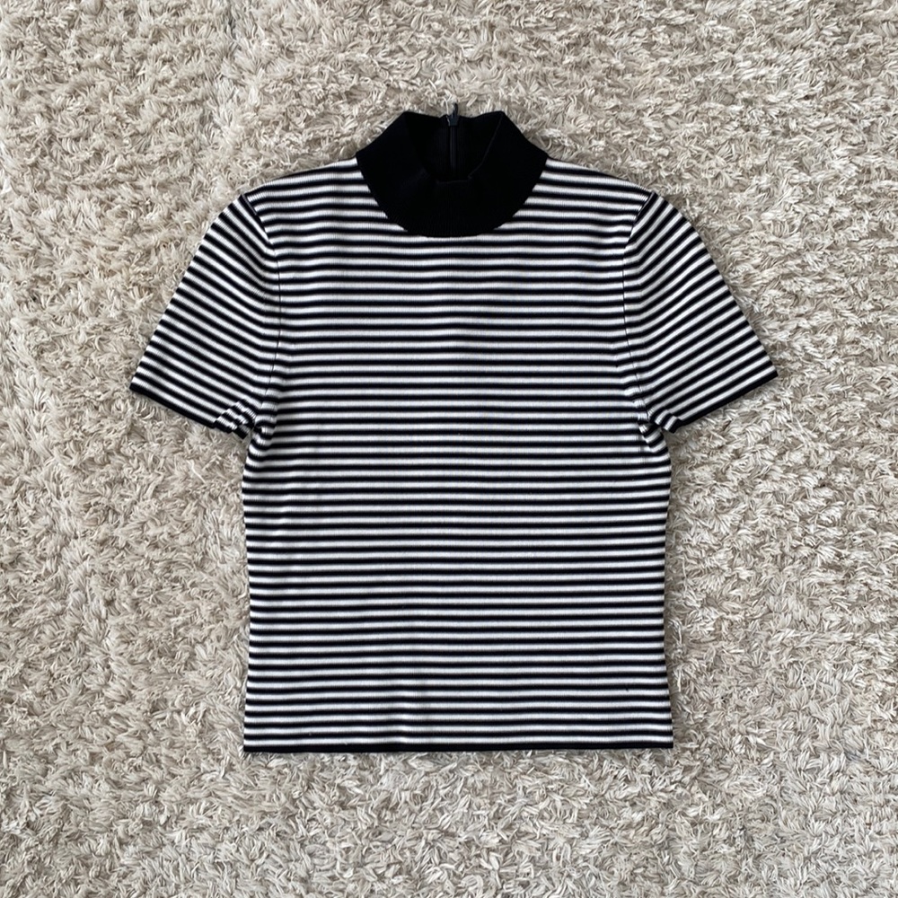 Michael Kors - Black and White - Crop Top - Size XS